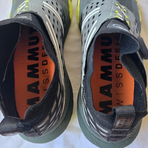 Mammut Aenergy TR BOA Mid GTX Men's Trail Running Hiking Shoes Gray Size 10.5 - Picture 7 of 10